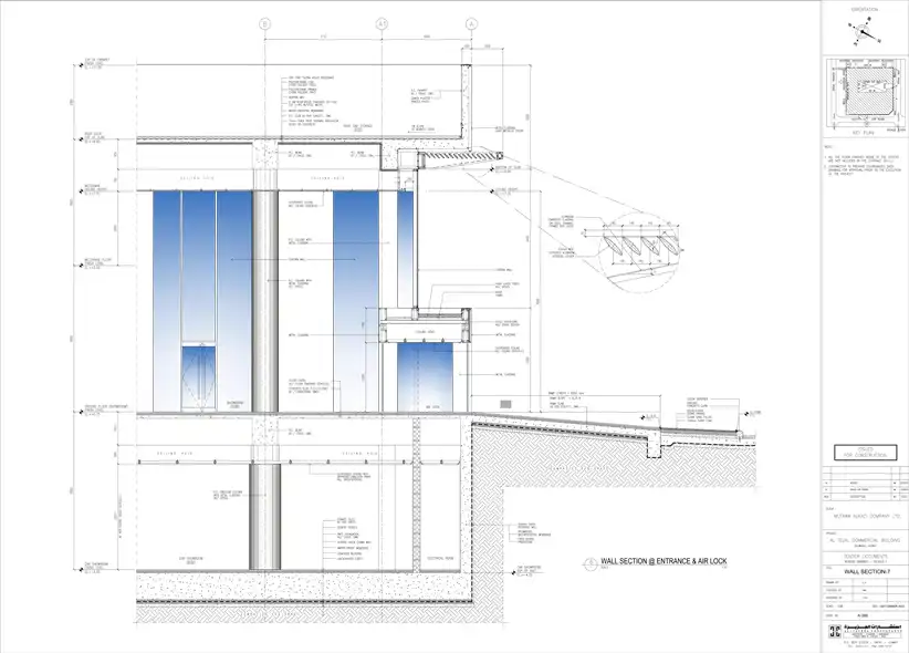 WALL SECTION-Building design strategies ltd